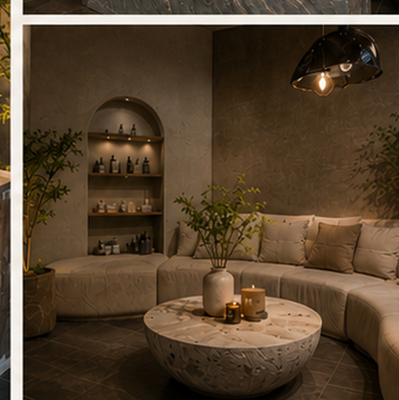 Moss Nail Lounge lounge concept